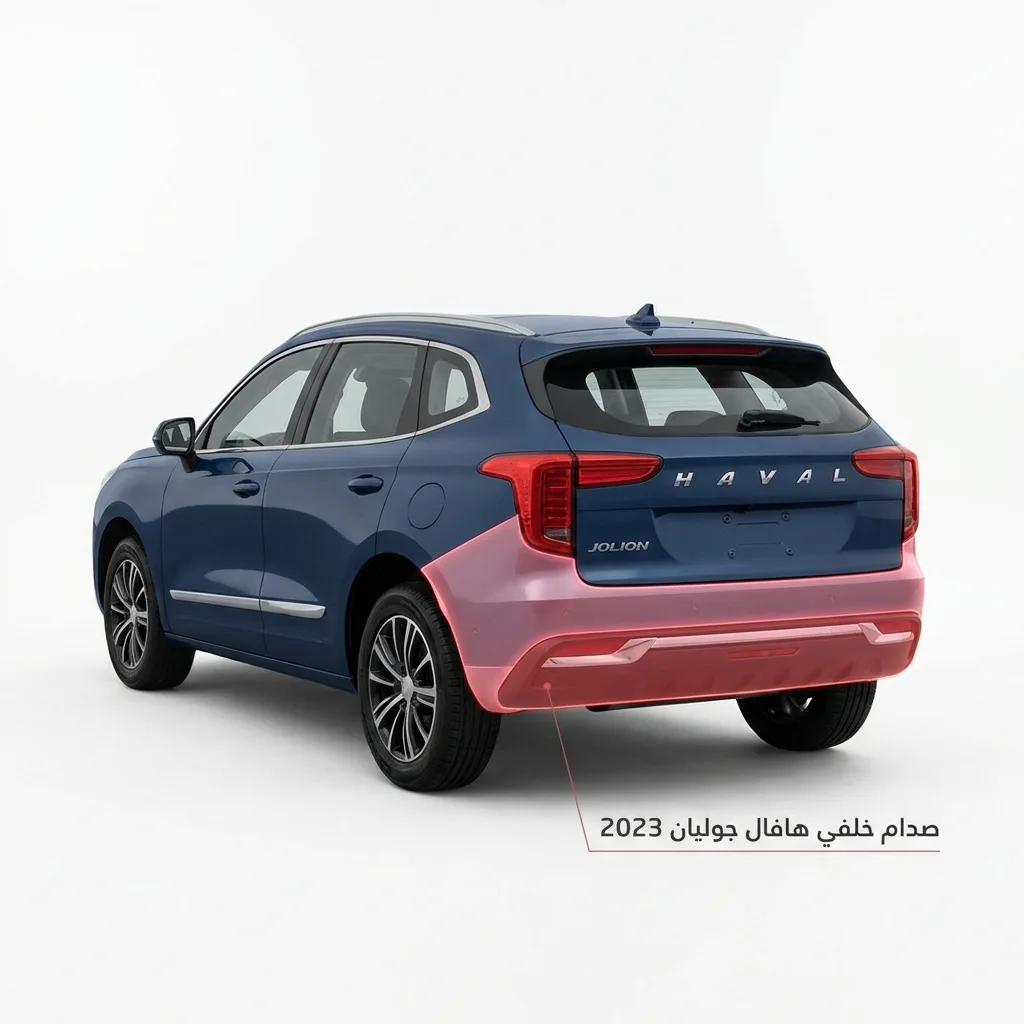صدام خلفي هافال جوليان 2023